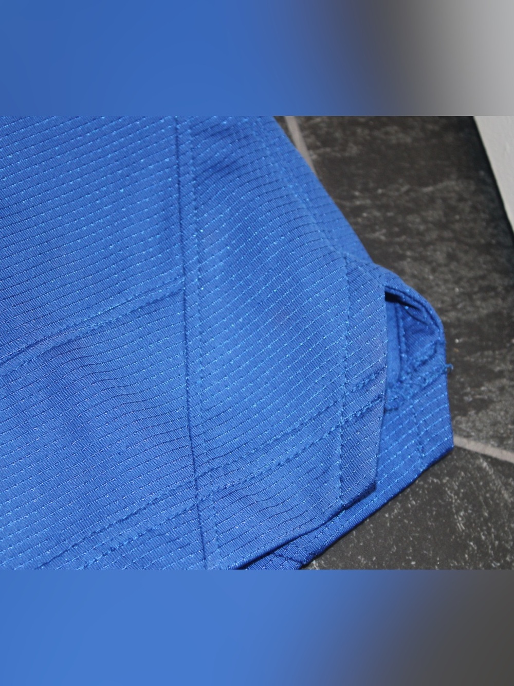 Nike Men’s Dri-FIT Basketball Shorts Blue Size Large READ STAIN - Picture 2 of 13
